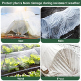 Aierden 36Pcs Garden Hoops for Raised Beds,6 Sets of 8FT Long Greenhouse Hoops Grow Tunnel, Fiberglass Support Hoops Frame for Fabric Netting,DIY Plant Support Garden Stakes for Row Cover