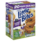 Entenmann's - (4 pack) Little Bites Assorted Muffins, 80 individual packs, (20 ct each), Mini Muffins, 138 oz Variety Pack – (20) Chocolate Chip, (20) Fudge, (20) Blueberry, (20) Party Cake
