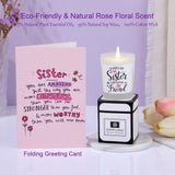 Sister Birthday Gifts, Christmas Birthday Gifts for Sister Sis, Mothers Day Ideas Present Basket Set of 6