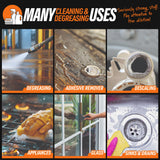 Calyptus 50% Pure Concentrated Vinegar | Maximum-Performance (12.5X) Power | Technical Grade | Dilutes Easily to 5% Acidity (1.5 Cups per Gallon) | Home and Outdoor Cleaning Concentrate | 2 Gallon