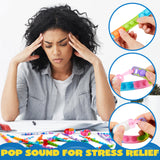 JOYIN Pop Fidget Toys pops Bulk 100 Pack Party Favors for Kids 4-8,8-12 Year, Fidget Bracelets Sensory Toys for Birthday Carnival Halloween Christmas Prizes Gifts Goodie Bags Stuffers for Kids