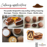 Valrhona Dutch Processed French Cocoa Powder. Chef’s Choice Cocoa Powder. Warm, Red Color, Pure, Dark, Intense Flavor. Poudre de Cacao. Great for Desserts and Hot Chocolate. Kosher. 250g (Pack of 1)