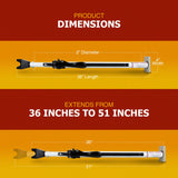 Buddybar Door Jammer Home Security Door Bar