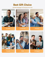 KNQZE Shiatsu Neck and Back Massager with Heat, Neck and Shoulder Massager, 4D Deep Tissue Kneading Massage Pillow for Shoulder, Back, Leg Muscle Pain Relief, Gifts for Mom Woman, Not Cordless