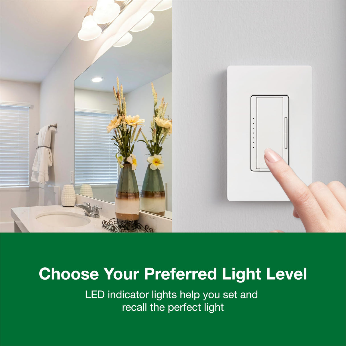 Lutron Maestro LED+ Dimmer Switch for Dimmable LED, Halogen and Incandescent Bulbs, 150W/150W/Single-Pole or Multi-Location, MACL-153M-AL, Almond