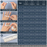 ThunderFit Men's Patterned Silicone Rings, Rubber Bands, 8mm Wide