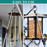 Greeily Clothes Hanger Reaching Hook Telescopic Adjustment clothes hook pole Light and can Extend from 37" to 65" with 4.7 "Hook and Sponge Handle.