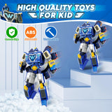 Super Wings Transforming Toys, 10 inch World Aircraft Transform Figures Toys, 3 in 1 Mode Rescue Bots Action Figure Toy Figures for 4-8 Year Old Boys, Plane Toy for Toddlers Kids Age 4 5 6 7 8