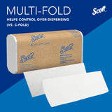 Scott Professional Universal Multifold Paper Towels, Bulk (01840), Absorbency Pockets, White, 9.2'x9.4' Towel, Compressed, Compact (250 Sheets/Pack, 16 Packs/Case, 4,000 Sheet Total)