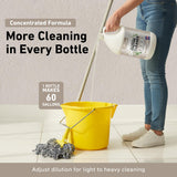 Creative Scents Multipurpose Enzyme Cleaner & Odor Remover | Super Concentrated for Floor, Carpet, Drain | Pet Urine Odor Eliminator | Enzyme Cleaner for Cat Urine & Dog Poop | 1 Gallon - White Tea