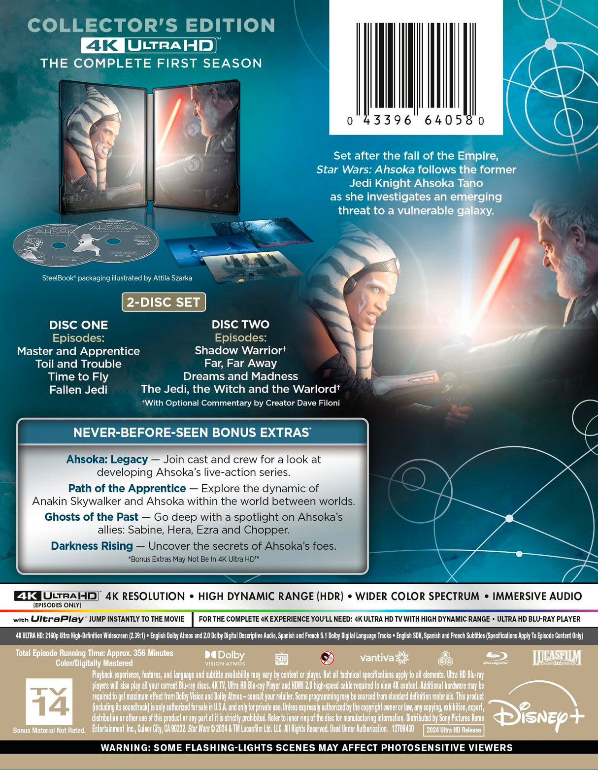 Ahsoka: Season 1 [Blu-ray]