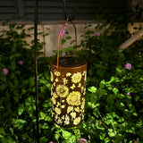 ANYTALK 2Pack Sunflower Solar Lanterns Outdoor Waterproof, Birthday Gifts for Women Mom Grandma, Hanging Solar Lights for Yard, Patio, Porch, Garden Decor, Christmas Gifts for Her/Him