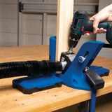Kreg Tool KPHJ720PRO Pocket-Hole Jig 720PRO - Easy Clamping & Adjusting - Includes Durable Kreg Pocket-Hole Screws - For Materials 1/2" to 1 1/2" Thick