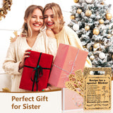 Sister Birthday Gifts Cutting Board Set, "Recipe for a Special Sister" Sister Christmas Gifts from Sister Engraved Utensil Sister Gifts for Women, Friendship Gifts for Bestie Best Friend Soul Sister