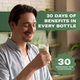 Super Greens Powder with Matcha for Digestive & Gut Health – 25 Organic Superfoods with Probiotics, Prebiotics, Enzymes & Sea Moss – Vegan Superfood Powder for Bloating & Regularity - 30 Servings