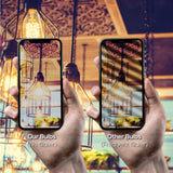 Weyolin Edison Light Bulbs,120V, E26 Base, T10 Tubular Bulbs, 25W Clear Incandescent, Warm White, Dimmable Vintage Tubular Style Showcase Bulb (6-Pack)