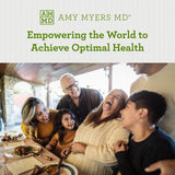 Amy Myers MD Digestive Enzymes for Digestion Aid - 19 Enzymes for Gut Health, Bloating & Stomach Issues - DPP-IV Protease Amylase Lipase Lactase Sucrase - Break Down Protein carb Sugar Fiber 120 Caps