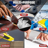 JETMORE 300 Pack Utility Knife Blades, SK5 Steel Box Cutter Blades, Blade for Box Cutter & Razor Knife, Sharp Utility Blades Refills for Construction, Home Repair, DIY, Office Use