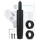 Office Chair Gas Cylinder Replacement Kit, Heavy Duty Class 4 Hydraulic Piston for Desk and Gaming Chairs, Kit Includes Removal Tool, Gloves, Universal Fit Gas Cylinder
