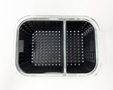 Dual Dunk Iso Soak Cleaning Station (Small, Black)