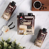 Atkins Iced Coffee Vanilla Latte Protein Shake, 15g Protein, Low Glycemic, 4g Net Carb, 1g Sugar, Keto Friendly, 12 packs of 11 fl Oz