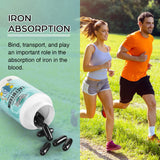 Pepeior Liposomal Lactoferrin 1000 mg Diet - Maximized Lactoferrin - A Component in Colostrum - for Iron Absorption & Immune Function Lactoferrin Supplements for Adults, 60 Softgels (1 Bottle)