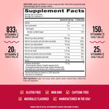 Airborne 750mg Vitamin C Gummies for Adults, Immune Support Supplement with Powerful Antioxidants Vitamins A C & E - 2x63ct Bottles (126 Gummies), Assorted Fruit Flavor