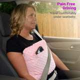 Zomaple Mastectomy Pillow - Post Surgery Pillow, Mastectomy Recovery Must Haves, Breast for After Heart Surgery, Reduction & Augmentation Patients Sleeping, Recovery Seatbelt Protection-Surgery Gift