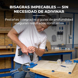 Kreg Concealed Hinge Jig - 35mm Cup Drilling Jig - Adjustable Cabinet Door Installation Tool - KHI-Hinge