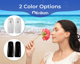 Automatic Air Freshener Spray Dispenser (4-Pack) Wall Mounted or Free Standing, Commercial and Home Use, Multiple Time Scent/Mist Release Settings for Room/Bathroom Sprayer (Black)