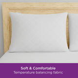 AllerEase Premier Zipper Pillow Protector Standard/Queen 4Pack