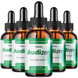 (5 Pack) Audizen for Tinnitus Relief, Audizon Eardrops for Ear Ringing Hearing Support Liquid Supplement Inner Ear Balance Support Potent Premium Advanced Blend Healthy Wellness Review (150 Servings)