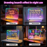 Cosmody Rechargeable LED Drawing Board,Gift for Boys Girls Ages 3+ (White)