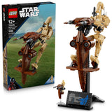 LEGO Star Wars: The Phantom Menace Battle Droid with STAP - Building & Learning Toy for Boys & Girls, Ages 12+ - Star Wars Toy & Model Kit - Gift for Christmas - 75428
