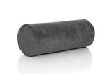 AllSett Health Round Cervical Roll Cylinder Bolster Pillow with Removable Washable Cover, Ergonomically Designed for Head, Neck, Back, and Legs, Grey
