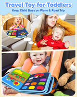 Exorany Busy Board Montessori Toys for Toddler Boy Birthday Gift Busy Book