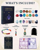 Crystal Advent Calendar 2026 for Women, 24-Day Christmas Countdown Calendar