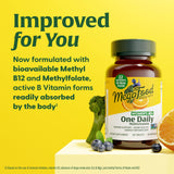 MegaFood Women's 40+ One Daily Multivitamin for Women - with Vitamin B12, B6, C, D, Zinc & Iron – Plus Real Food - Immune Support - Bone Health - Non-GMO - Vegetarian - 90 Tabs