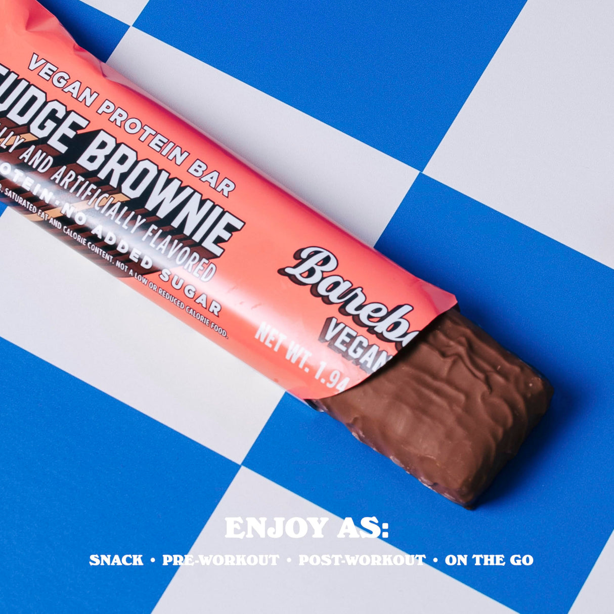 Barebells Protein Bars - Protein Snacks with High Protein - Chocolate Protein Bars - Perfect on The Go Protein Snack & Breakfast Bars (12 Count (Pack of 1), Plant Based - Fudge Brownie)