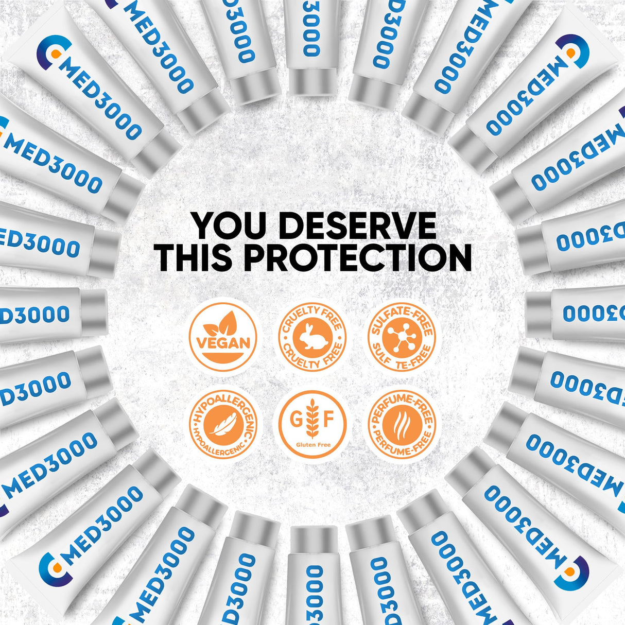 Med3000 Gel for Men – Complete Blood Pressure Support, Libido Booster & Testosterone Enhancer | Clinically Proven Erectile Support