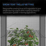 AC Infinity Grow Tent Trellis Netting 150x150cm, Heavy-Duty Elastic Plant