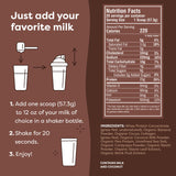 FlavCity Grass Fed Whey Chocolate Protein Powder - 25g Protein & 10g Collagen - Made with Organic Cocoa, Bananas & Coconut Milk - Gluten Free & No Added Sugars (20 Servings)