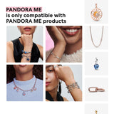 PANDORA ME Link Chain Bracelet - Bracelet for Women - Compatible with ME Charms - Features 2 Connectors - Gift for Her - Sterling Silver - with Gift Box - 7.9"