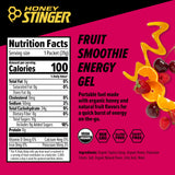 Honey Stinger Energy Gel Variety Pack 12 Packs Each of Gold and Organic Fruit Smoothie Gluten Free & Caffeine Free Sports Nutrition for Home & Gym, Pre and Mid Workout