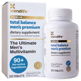 Xtendlife Total Balance Men's Premium Extra Strength Daily Multivitamin & Mineral - 90+ Nutrients for Complete Immune, Heart, Digestive, and Cellular Health - 30 Day Supply