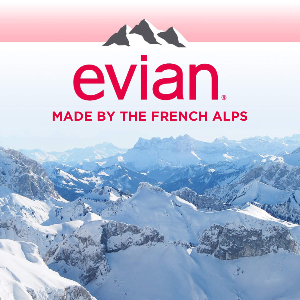 evian Natural Spring Water, PH Balanced with Natural Electrolytes, 16.9fl oz./500mL Bottles (pack of 24)
