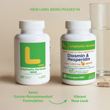 VITASUPPORTMD Lymphatic Formula, Diosmin Hesperidin 1000 mg, MPFF Lymphatic Support, Lymph System Support, Vitamin D3 and Selenium Supplement, 60 Capsules