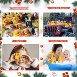 SQZUWIT 2026 Christmas Advent Calendar Rubber Ducks 24 Days Kids Gift