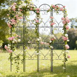 XYCCRX 4 Pack Garden Trellis, Metal Trellis for Outdoor Climbing Plants