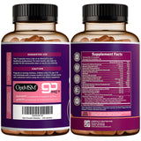 (2 Pack) Hair Growth Vitamins for Women | Biotin 10,000mcg, Collagen, Patented OptiMSM®, goMCT®, Saw Palmetto | Naturally Regrow Stronger & Healthier Hair, Skin and Nails | May Stop Hair Loss